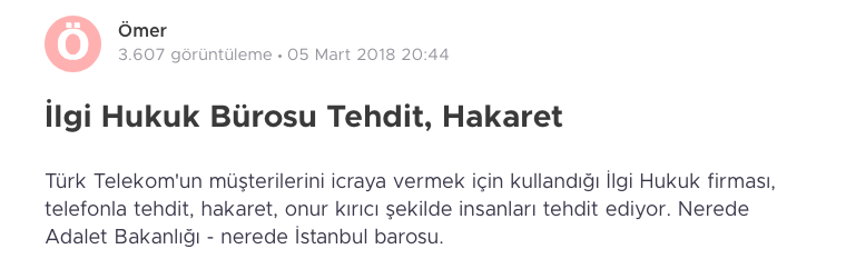 Avukat bürosunun Halkbank borçlularına telefon tacizi