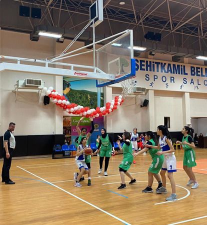 SANKO Okulları Genç Kızlar Basketbol Takımı İl Birincisi Oldu