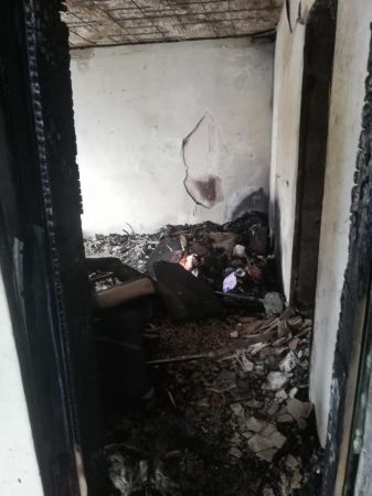 Son Dakika...Gaziantep'te korkutan yangın....Evde çıkan yangın söndürüldü