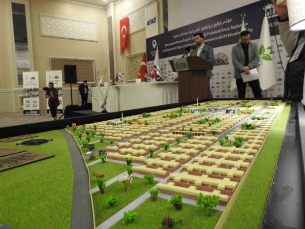 Gaziantep Valiliği Protokol İmzaladı!Suriye’nin kuzeyinde 4.500 konutluk dev proje start alıyor