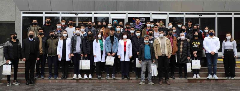 Akkent Anadolu Lisesi öğrencileri SANKO Üniversitesi’nde