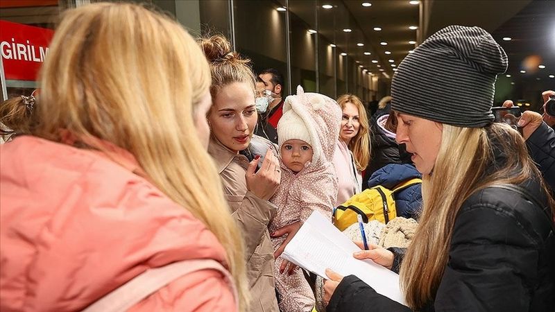 Ukraynalı Kadınlar Gaziantep'te! Savaştan kaçan Ukraynalı kadınlar Türkiye’ye sığınıyor