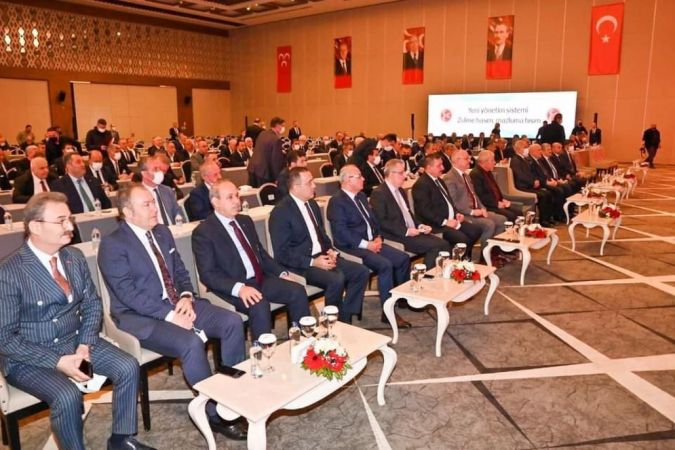Oğuzeli Belediye Başkanı Kılıç, Belediye Başkanları Toplantısı’na katıldı