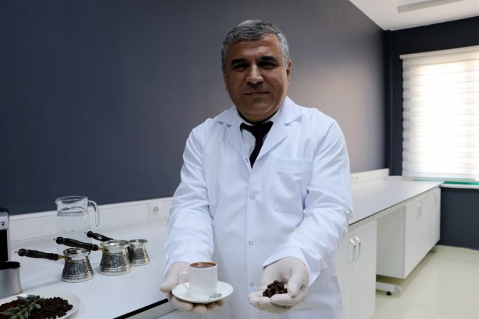 Gaziantep'te Büyük Buluş! Zeytin Çekirdeğinden Kafeinsiz Türk Kahvesi Üretildi! Bu Hastalıklarada İyi Geliyor...Video Haber