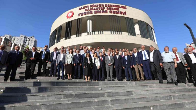 Gaziantep’te yeni yapılan cemevi hizmete açıldı