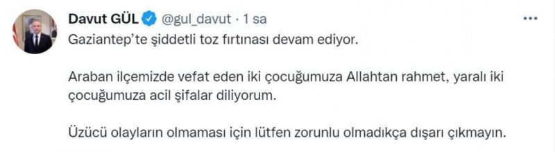 Gaziantep’te Vali Davut Gül Uyarmıştı!  Araban ilçesinde Çocuklar çöken duvarın altında kaldı: 2 Çocuk öldü, 3 yaralı.!