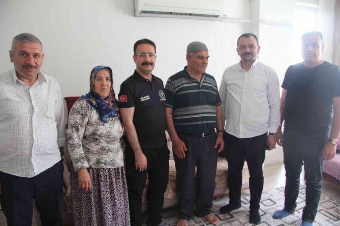 Gaziantep İl Sağlık Müdürü’nden şehit ailesine ziyaret