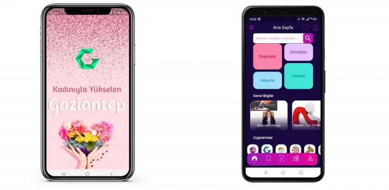 Gaziantep’te ’’Kadın Dostu Gaziantep’’ mobil uygulaması hayata geçiyor