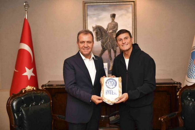 Inter Kulübü Başkan Yardımcısı Zanetti Mersin’de